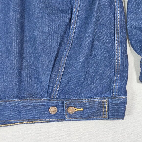 Levis Trucker Jacket men's size S indigo blue colour classic style - Picture 9 of 12